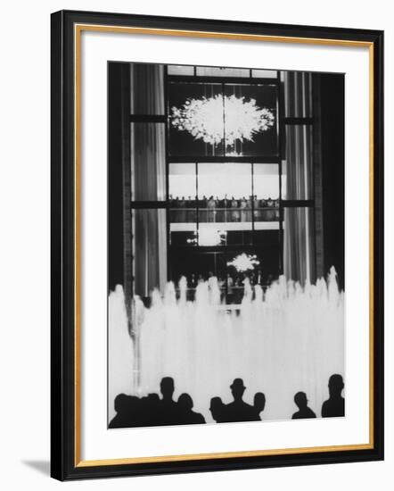 Exterior View of New Metropolitan Opera House at Lincoln Center-John Dominis-Framed Photographic Print