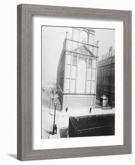 Exterior View of Newly Erected Artizan Dwellings in Artizan Street, City of London, C1880-Henry Dixon-Framed Giclee Print