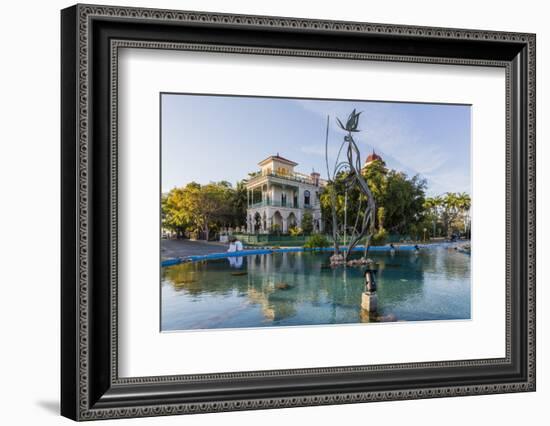 Exterior view of Palacio de Valle (Valle's Palace), Punta Gorda, Cienfuegos, Cuba, West Indies, Car-Michael Nolan-Framed Photographic Print