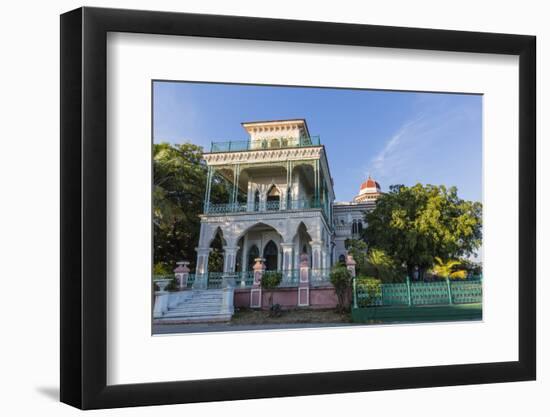 Exterior view of Palacio de Valle (Valle's Palace), Punta Gorda, Cienfuegos, Cuba, West Indies, Car-Michael Nolan-Framed Photographic Print