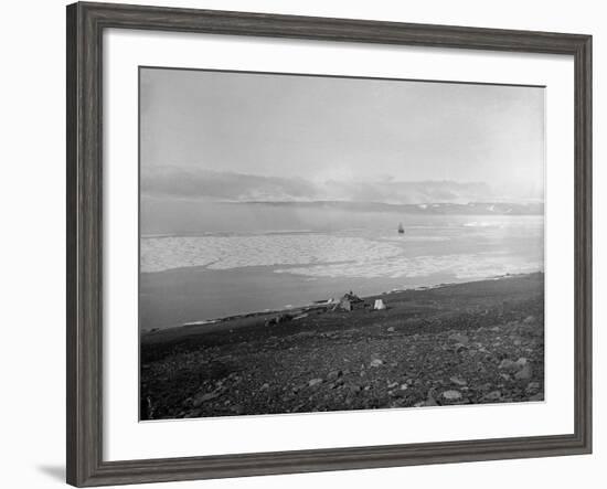 Exterior View of Robert Peary's House-Bettmann-Framed Photographic Print