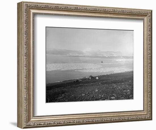 Exterior View of Robert Peary's House-Bettmann-Framed Photographic Print