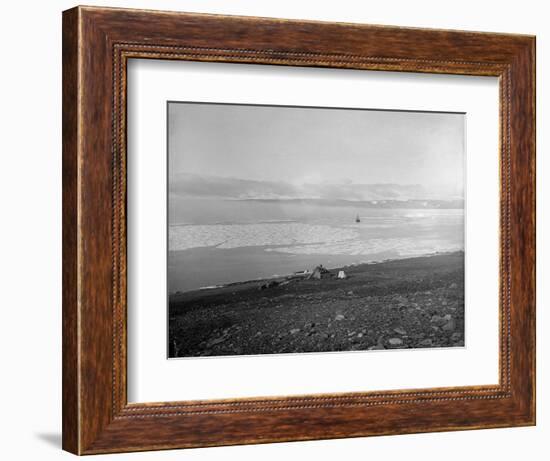 Exterior View of Robert Peary's House-Bettmann-Framed Photographic Print