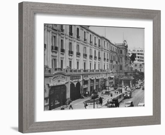 Exterior View of Shepheard's Hotel-Bob Landry-Framed Photographic Print