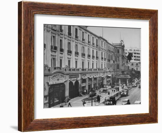 Exterior View of Shepheard's Hotel-Bob Landry-Framed Photographic Print