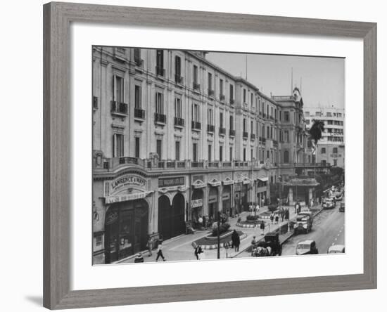 Exterior View of Shepheard's Hotel-Bob Landry-Framed Photographic Print