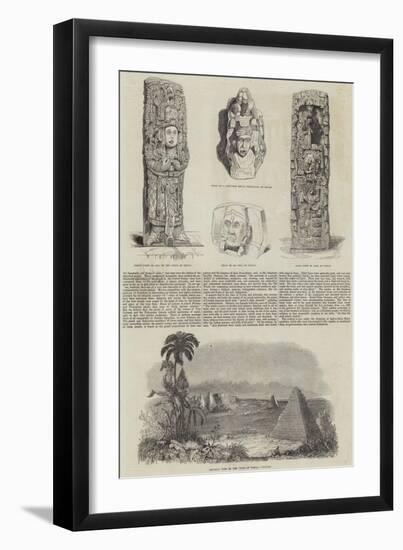 Extinct Cities of Central America-null-Framed Giclee Print