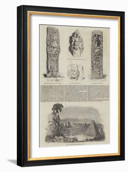 Extinct Cities of Central America-null-Framed Giclee Print