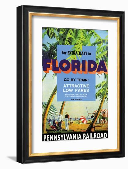 Extra Days in Florida-null-Framed Art Print