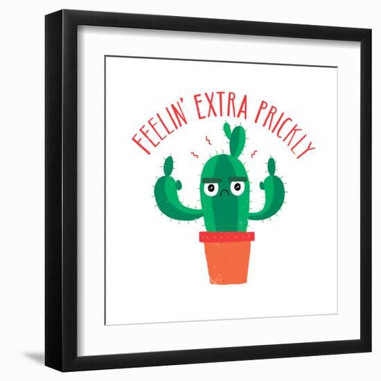 Extra Prickly-Michael Buxton-Framed Art Print