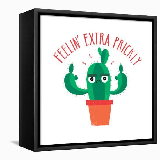 Extra Prickly-Michael Buxton-Framed Stretched Canvas