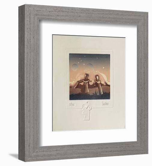 Extra-Terrestres I-Antonio Andivero-Framed Limited Edition