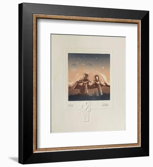 Extra-Terrestres I-Antonio Andivero-Framed Limited Edition