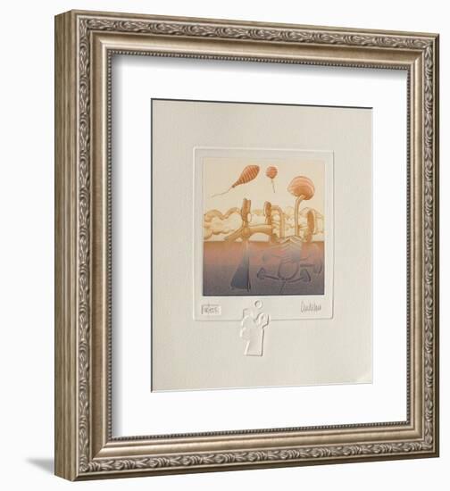 Extra-Terrestres II-Antonio Andivero-Framed Collectable Print