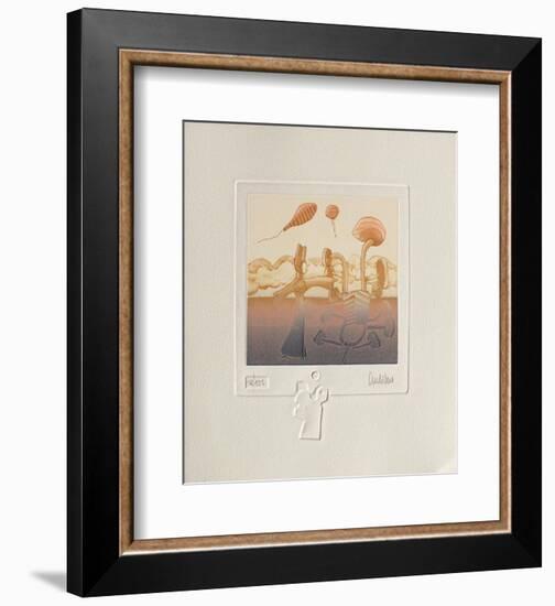 Extra-Terrestres II-Antonio Andivero-Framed Collectable Print