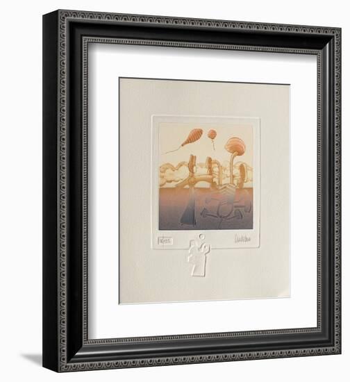 Extra-Terrestres II-Antonio Andivero-Framed Collectable Print