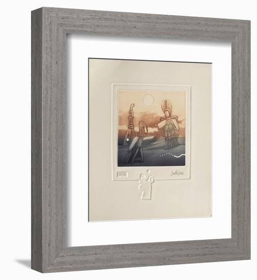 Extra-terrestres III-Antonio Andivero-Framed Limited Edition