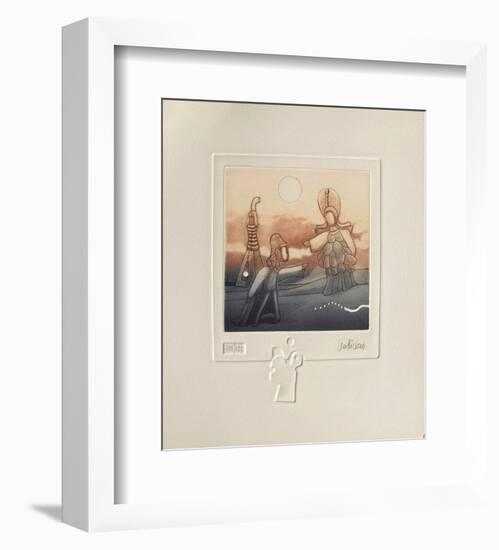 Extra-terrestres III-Antonio Andivero-Framed Limited Edition