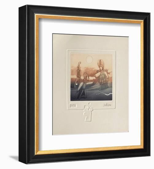 Extra-terrestres III-Antonio Andivero-Framed Limited Edition