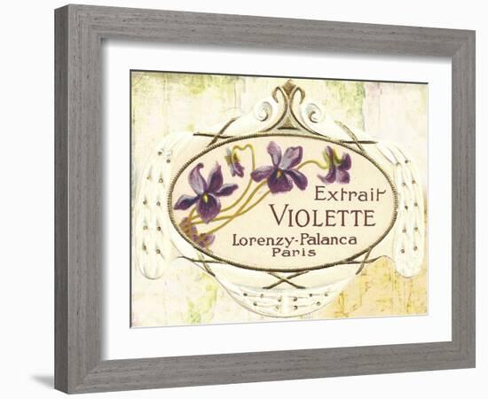 Extrait Violette (2)-null-Framed Giclee Print