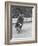 Extraordinarily Skillful Russian Performing Bear Driving a Motorcycle-Carl Mydans-Framed Photographic Print