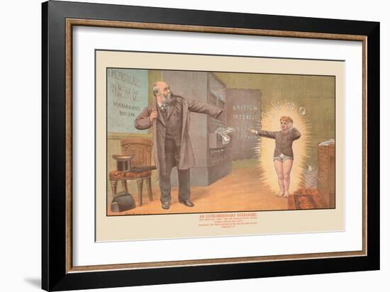 Extraordinary Oversight-Tom Merry-Framed Art Print