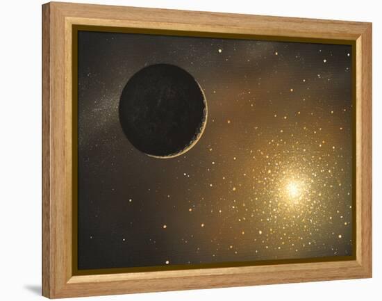 Extrasolar Planet, Artwork-Richard Bizley-Framed Premier Image Canvas