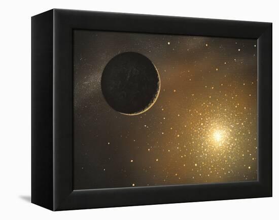 Extrasolar Planet, Artwork-Richard Bizley-Framed Premier Image Canvas