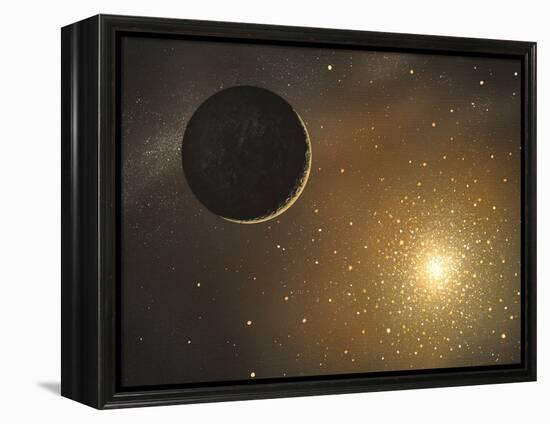 Extrasolar Planet, Artwork-Richard Bizley-Framed Premier Image Canvas