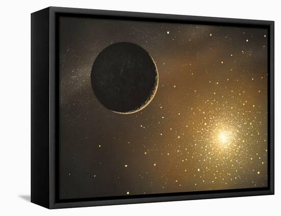 Extrasolar Planet, Artwork-Richard Bizley-Framed Premier Image Canvas