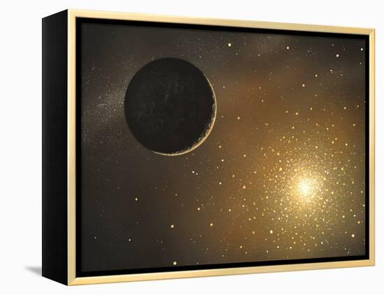 Extrasolar Planet, Artwork-Richard Bizley-Framed Premier Image Canvas