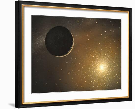 Extrasolar Planet, Artwork-Richard Bizley-Framed Photographic Print