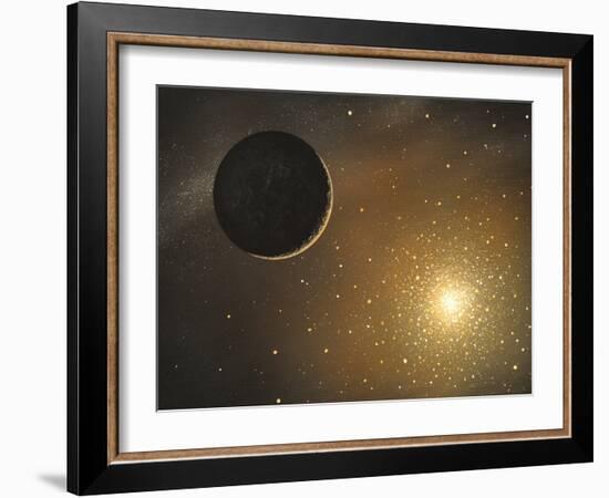 Extrasolar Planet, Artwork-Richard Bizley-Framed Photographic Print