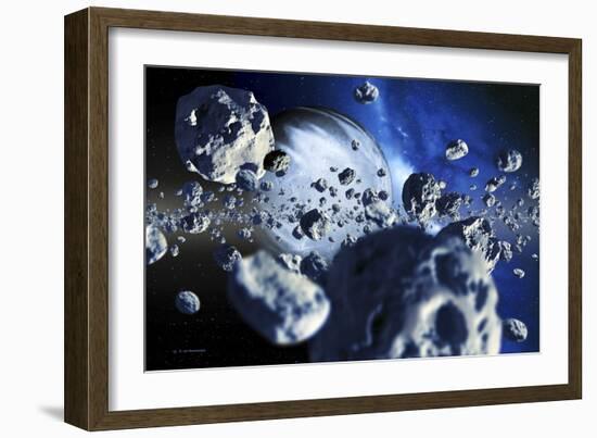 Extrasolar Planet-Detlev Van Ravenswaay-Framed Photographic Print