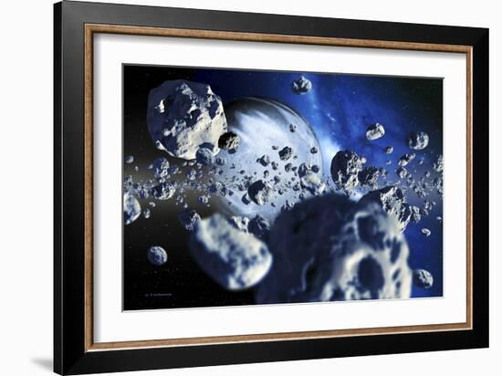 Extrasolar Planet-Detlev Van Ravenswaay-Framed Photographic Print