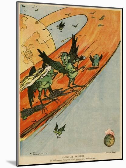 Extraterrestrials 1918-null-Mounted Art Print
