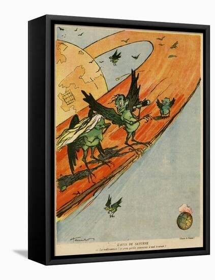 Extraterrestrials 1918-null-Framed Stretched Canvas