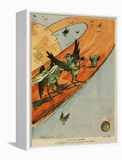 Extraterrestrials 1918-null-Framed Stretched Canvas