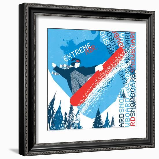 Extreme Air I-Mo Mullan-Framed Art Print