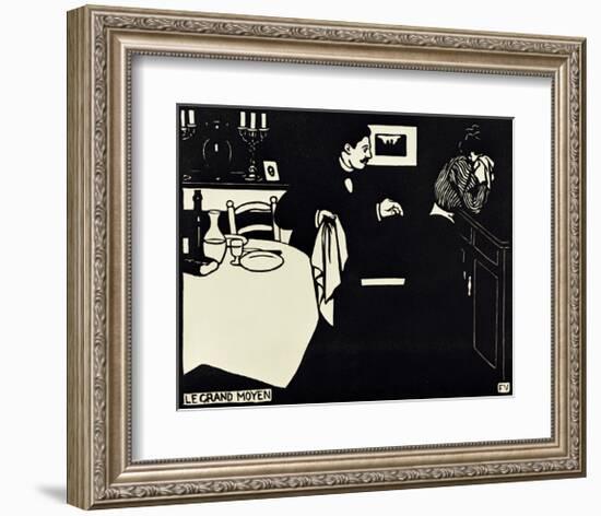 Extreme Measure-Félix Vallotton-Framed Giclee Print