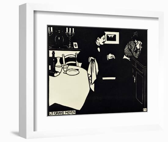 Extreme Measure-Félix Vallotton-Framed Giclee Print