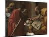 Extreme Unction, from the 'Seven Sacraments', 1638-40-Nicolas Poussin-Mounted Giclee Print