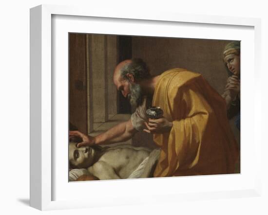 Extreme Unction, from the 'Seven Sacraments', 1638-40-Nicolas Poussin-Framed Giclee Print