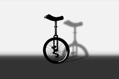 Unicycle Portrait-exty-Art Print