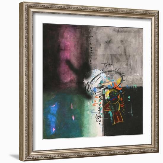 Exude-Sattar Darwich-Framed Art Print