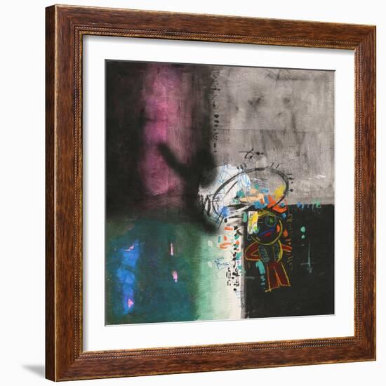 Exude-Sattar Darwich-Framed Art Print