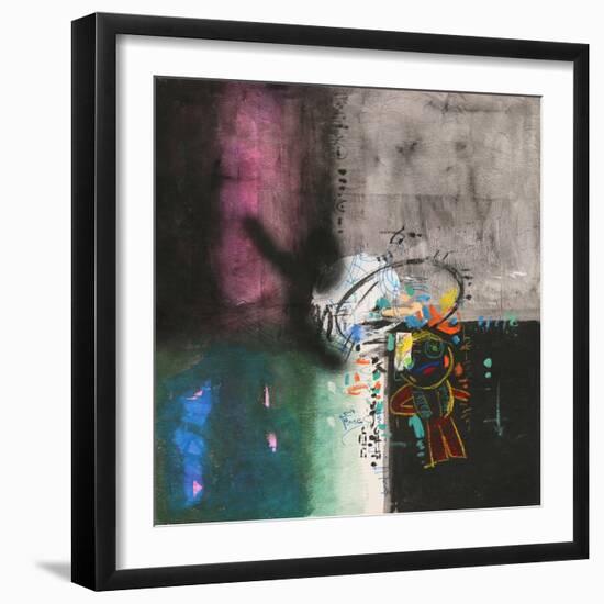 Exude-Sattar Darwich-Framed Art Print