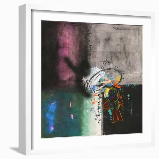 Exude-Sattar Darwich-Framed Art Print