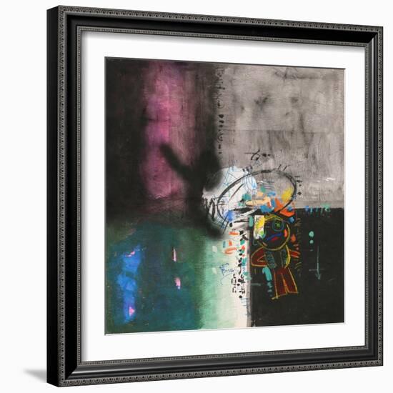 Exude-Sattar Darwich-Framed Art Print