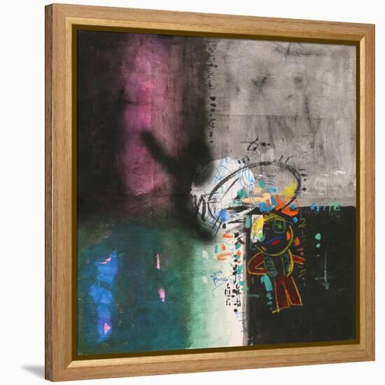 Exude-Sattar Darwich-Framed Stretched Canvas